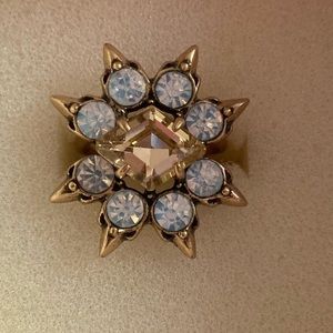 Stella & Dot NIB Eva Cocktail Ring SM/MD